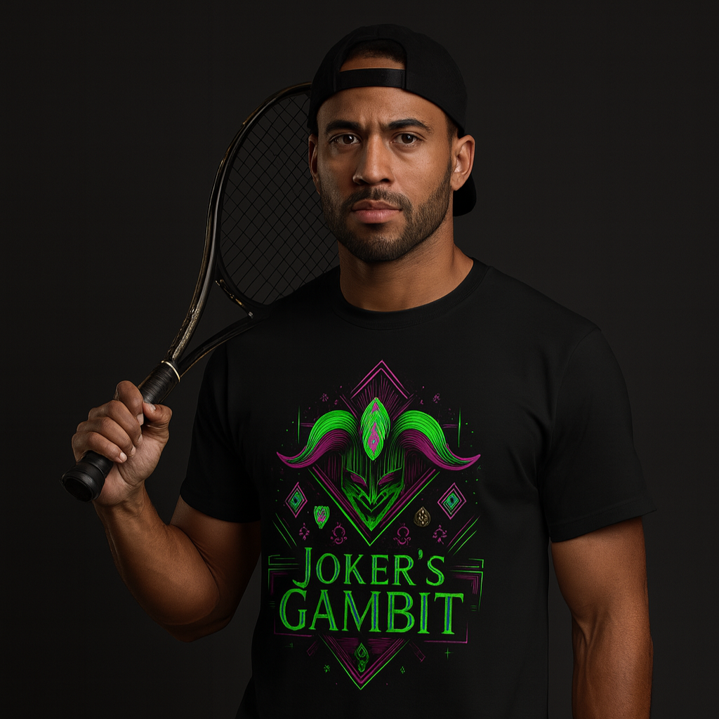 Jokers Gambit Tennis Unisex T-Shirt