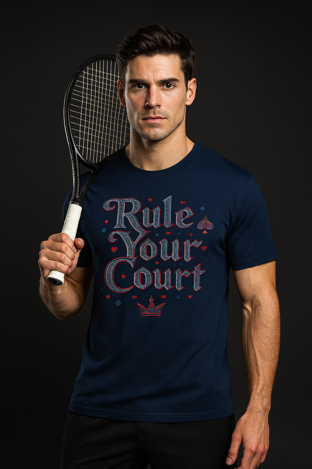 Rule Your Court Jack Tennis Unisex T-shirt