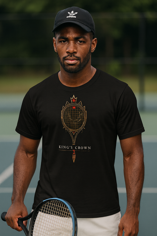 Kings Crown Tennis Logo Unisex t-shirt